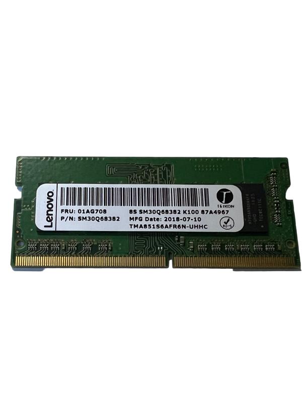 Memória Notebook Ddr4 -4gb /2400mhz - Lenovo-01ag708 Fru Oem